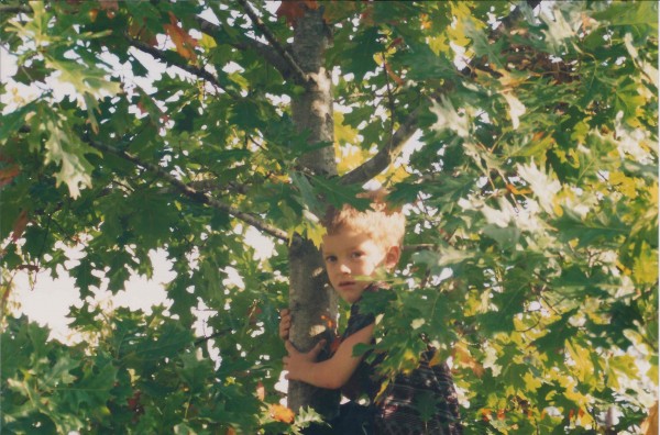 Erik, the climber, at 5 years old